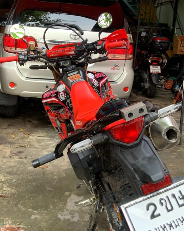 DKS CRF250 スタント用 サブケージ/ウィリーバー｜AxxL