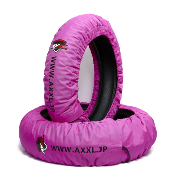 サーキットには必須 AXXL 17インチ 各色 タイヤウォーマー｜AxxL