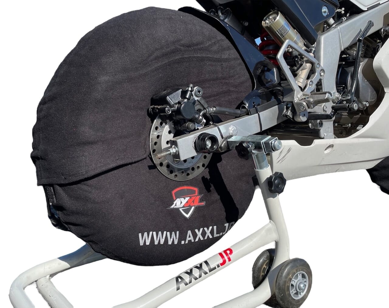 サーキットには必須 AXXL 12インチ タイヤウォーマーカバー｜AxxL
