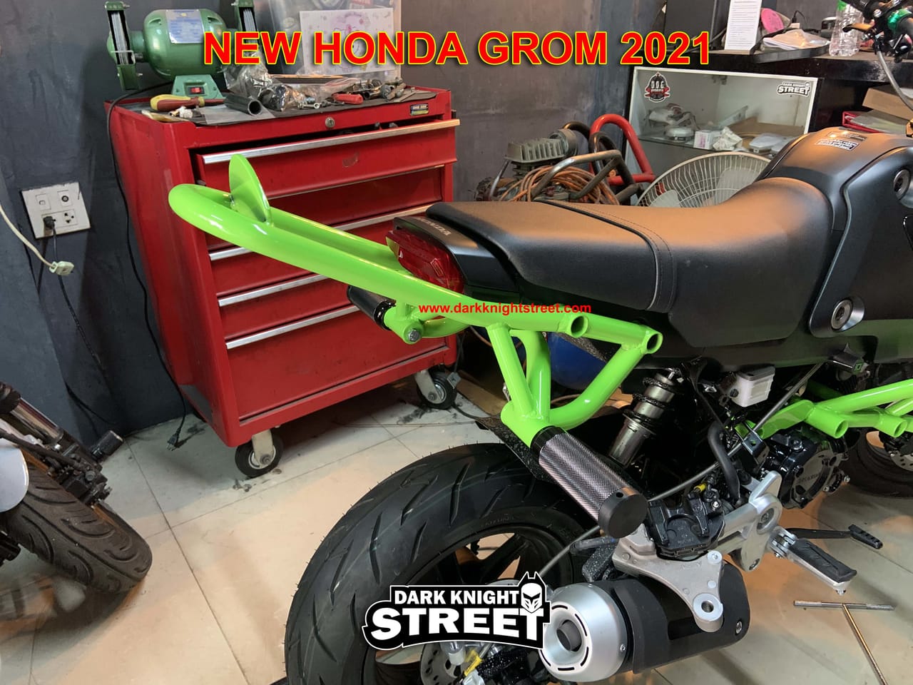 DKS グロム (21-) スタント用 サブケージ/ウィリーバー｜AxxL