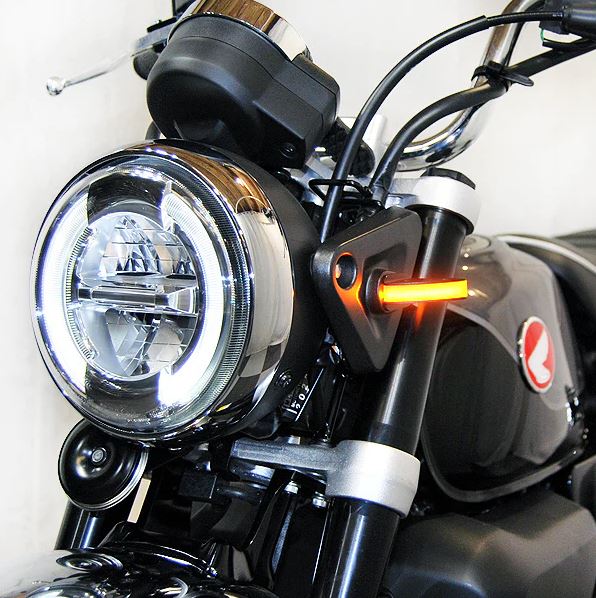 NRC製 MONKEY125 用 LEDフロントウィンカー｜AxxL