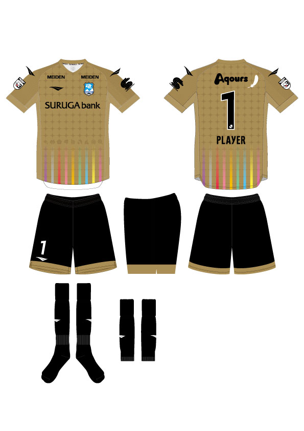 お知らせ】「アスルクラロ沼津3rdユニフォーム ラブライブ