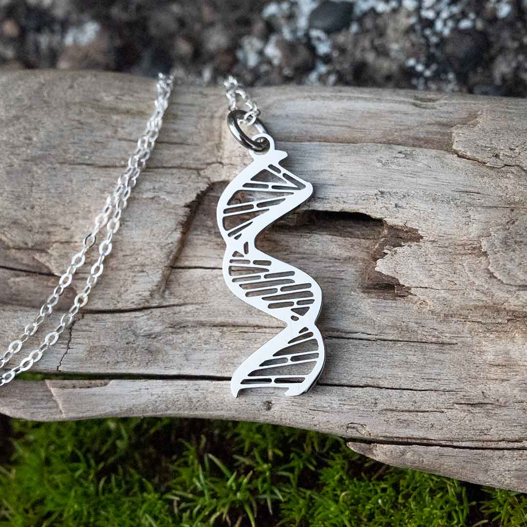 DNA Necklace - Biology Jewelry | Boutique Academia