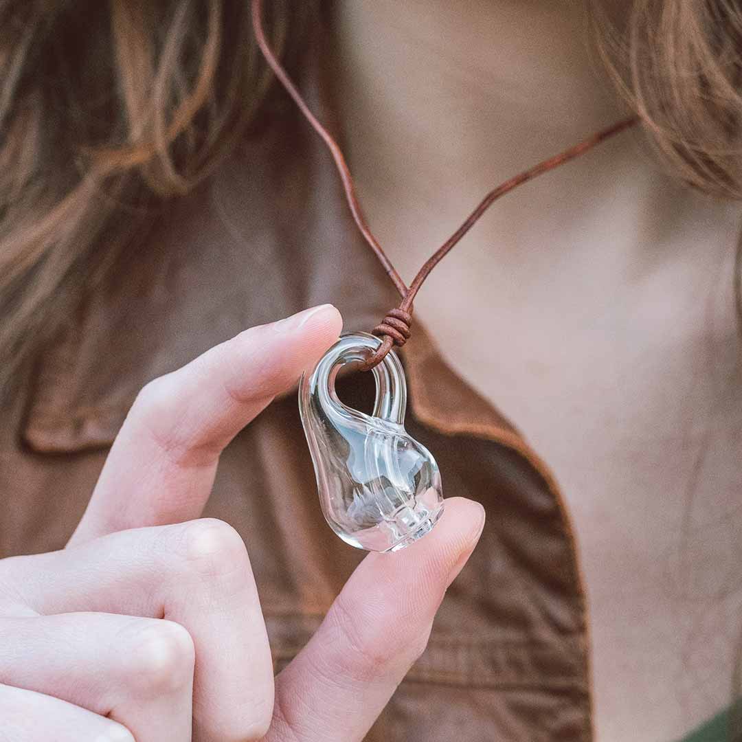 Klein Bottle Necklace | Math Jewelry - Boutique Academia