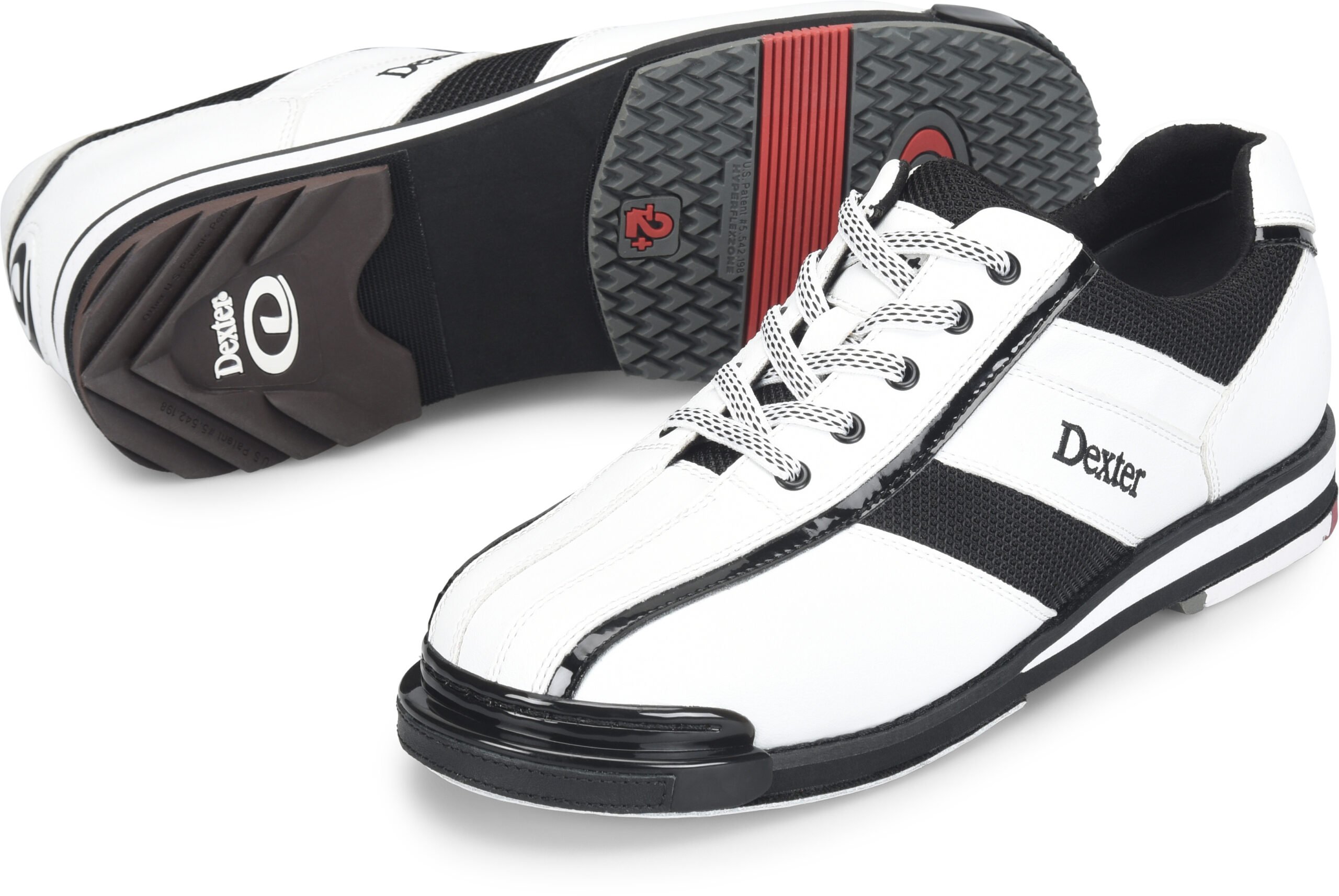 Dexter SST 8 Pro Men's Bowling Shoes White/Black - BowlerX