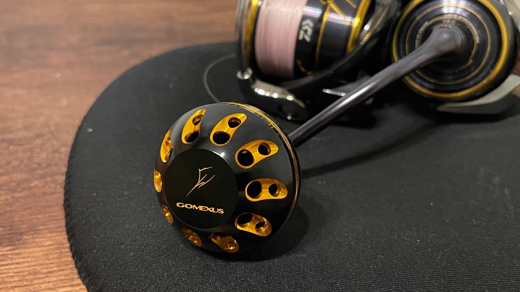 ゴメクサス】21カルディア3000-XH ハンドルノブを交換！ | 真ブログ