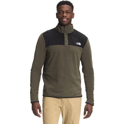 The North Face TKA Glacier Snap-Neck Pullover Fleece Top Men's