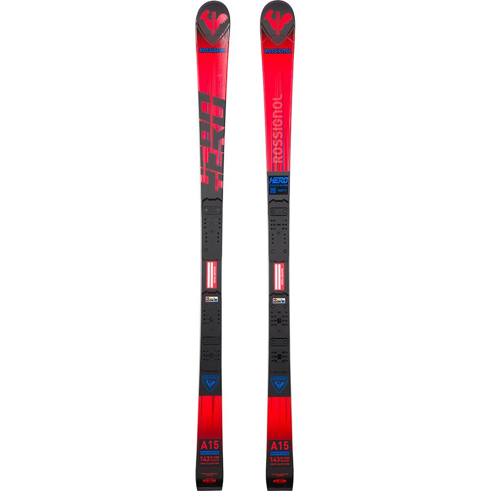 Rossignol Hero Gs Pro Skis with R21 Pro Race Plate Kids'