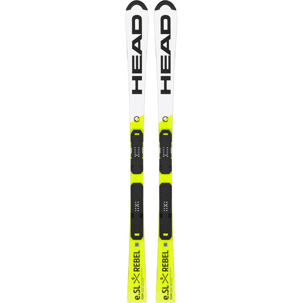 Head WCR E.SL Rebel Team WC SW Skis with Raceplate 2023 Kids'