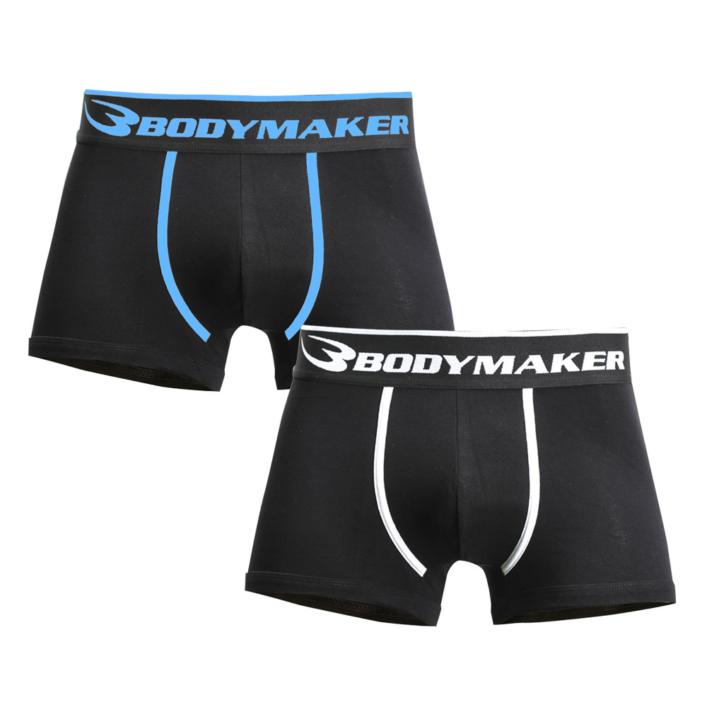 ボクサーパンツ2枚セット M ブラック MI092MBK｜BODYMAKER（ボディ