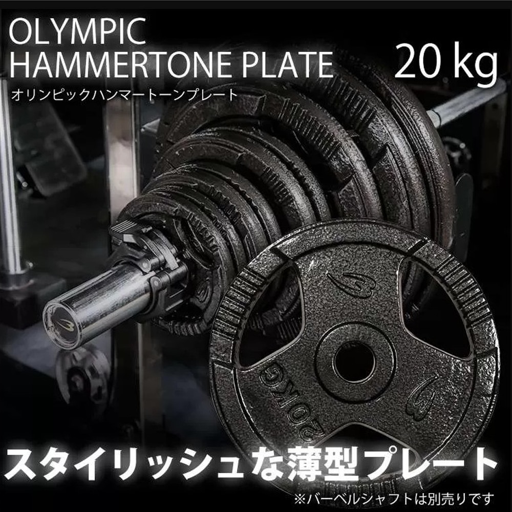 オリンピックハンマートーンプレート 20kg PH0092000｜BODYMAKER