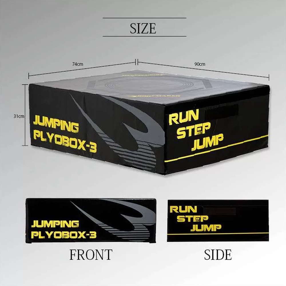 ジャンピングプライオBOX3 TG257BK｜BODYMAKER（ボディメーカー