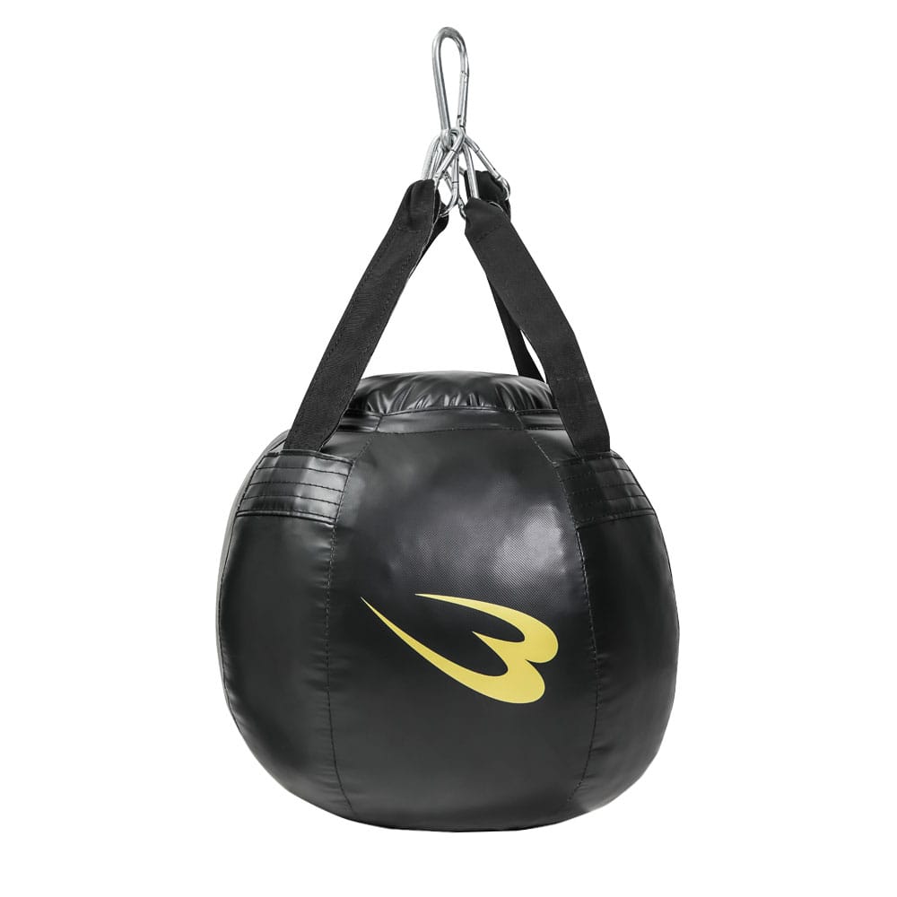 ボール型サンドバッグ ブラック×イエロー KB029BKYE｜BODYMAKER