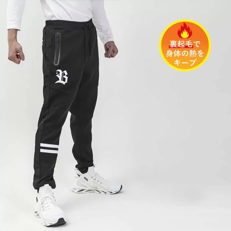 プラスB TECH ロングパンツ M ブラック MK208MBK｜BODYMAKER