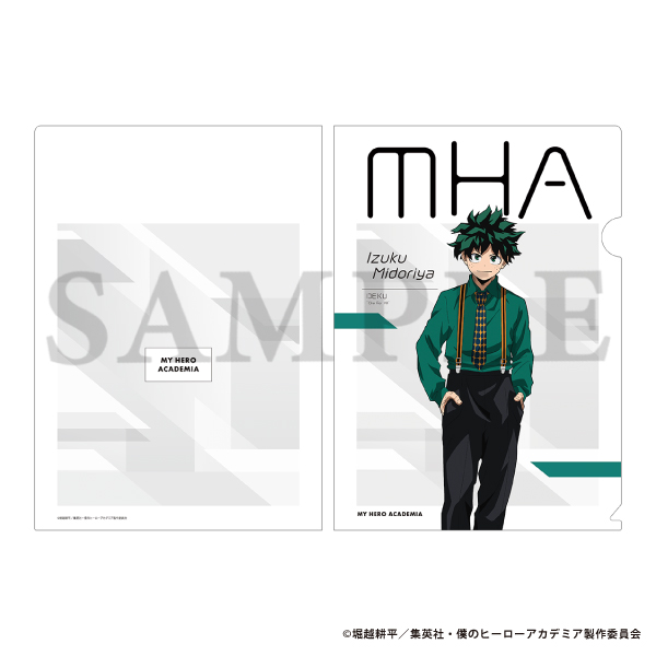 僕のヒーローアカデミア クリアファイル／CAMERA!! 緑谷出久: キャラ