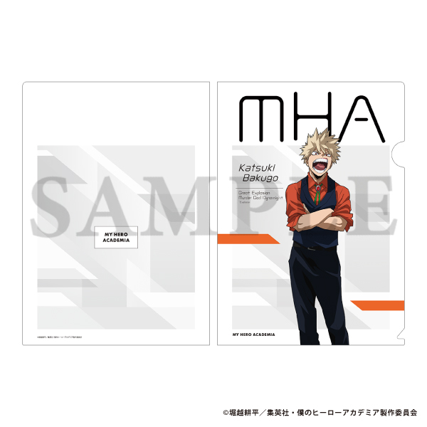 僕のヒーローアカデミア クリアファイル／CAMERA!! 爆豪勝己: キャラ