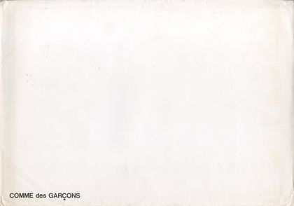 COMME des GARCONS コムデギャルソン 1990-1999年特大カレンダー、特大