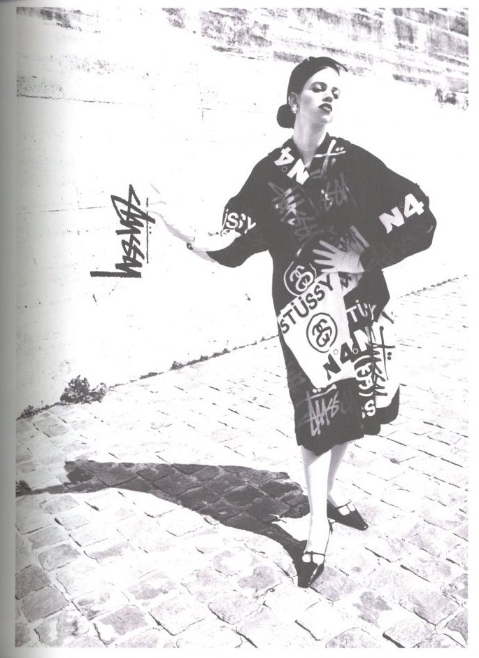 An IDEA book about T-Shirts by Stussy / AD: Chris Glickman