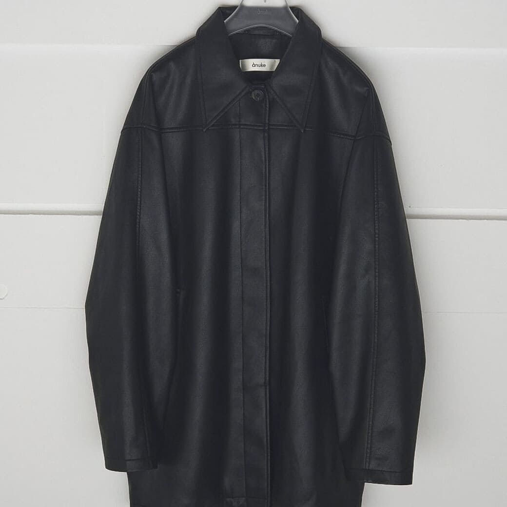 anuke アンヌーク エコレザー オーバー ジャケット｜BORN FREE ONLINE SHOP