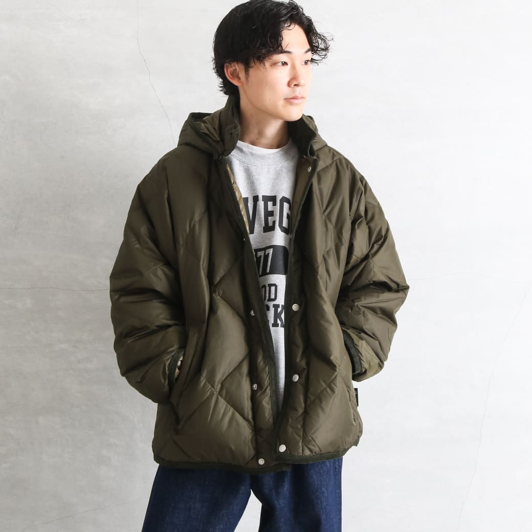 Gymphlex ジムフレックス ナイロンタフタ キルトダウン ジャケット