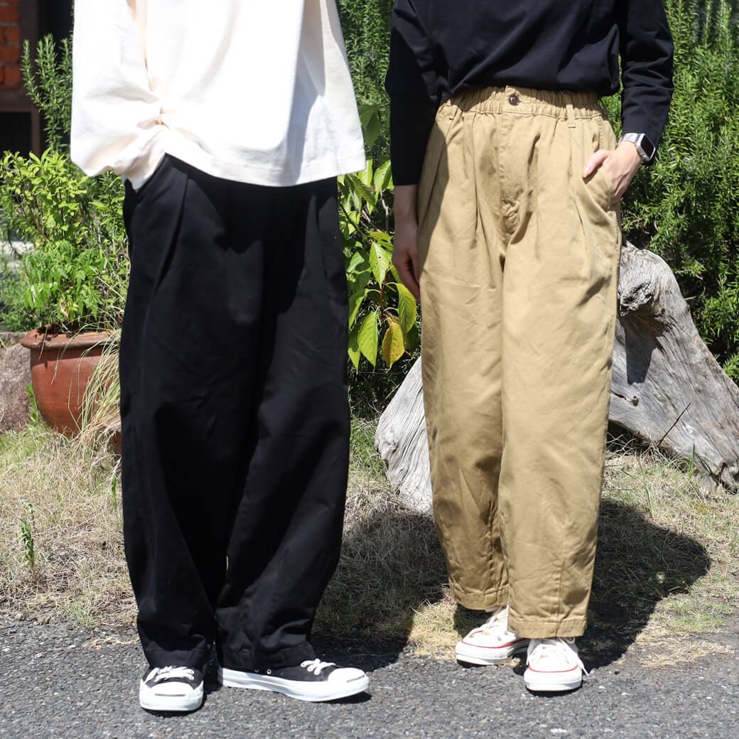 HARVESTY ハーベスティ サーカスパンツ ナローシルエット｜BORN FREE