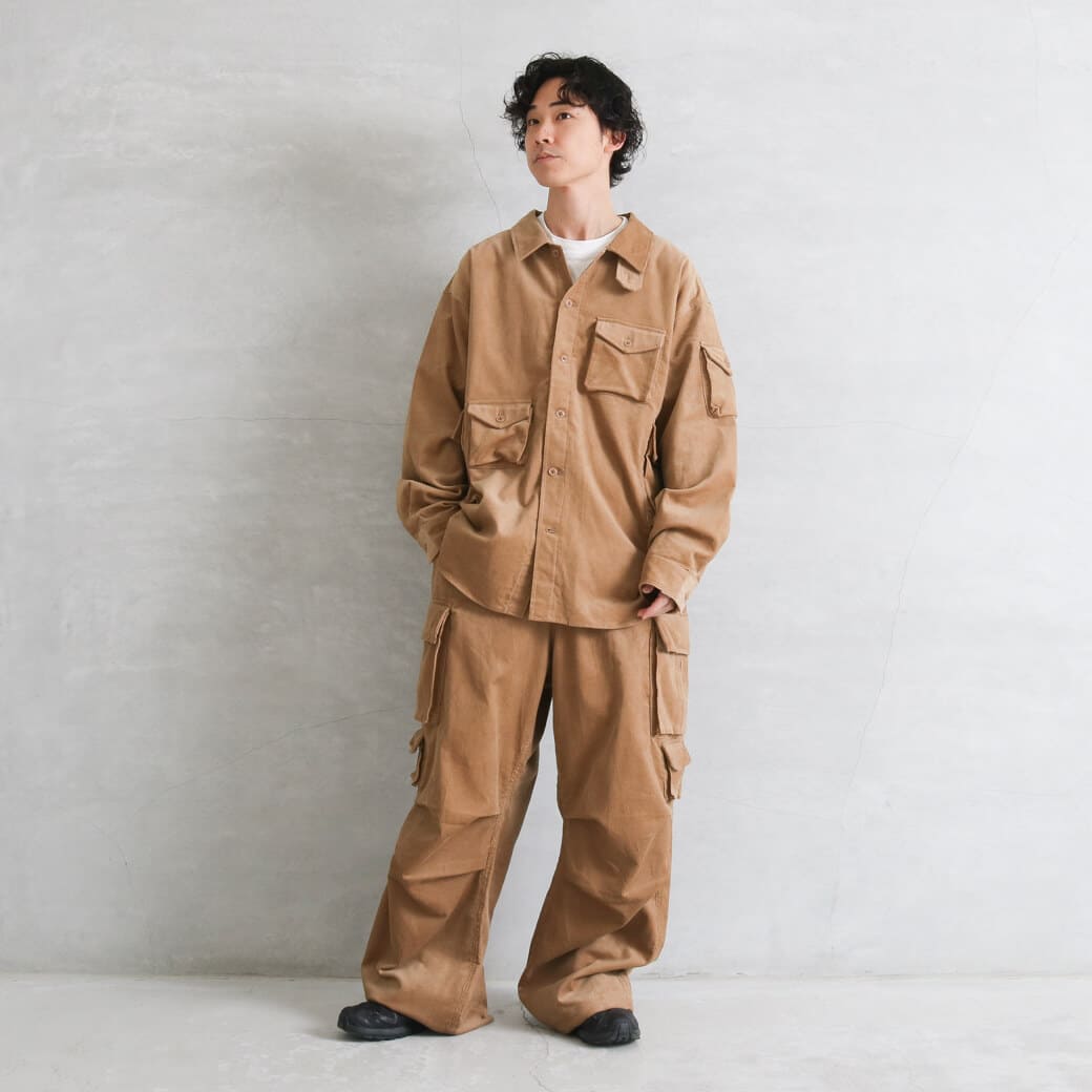 MODMNT モドメント ミル カーゴ コーデュロイパンツ｜BORN FREE ONLINE