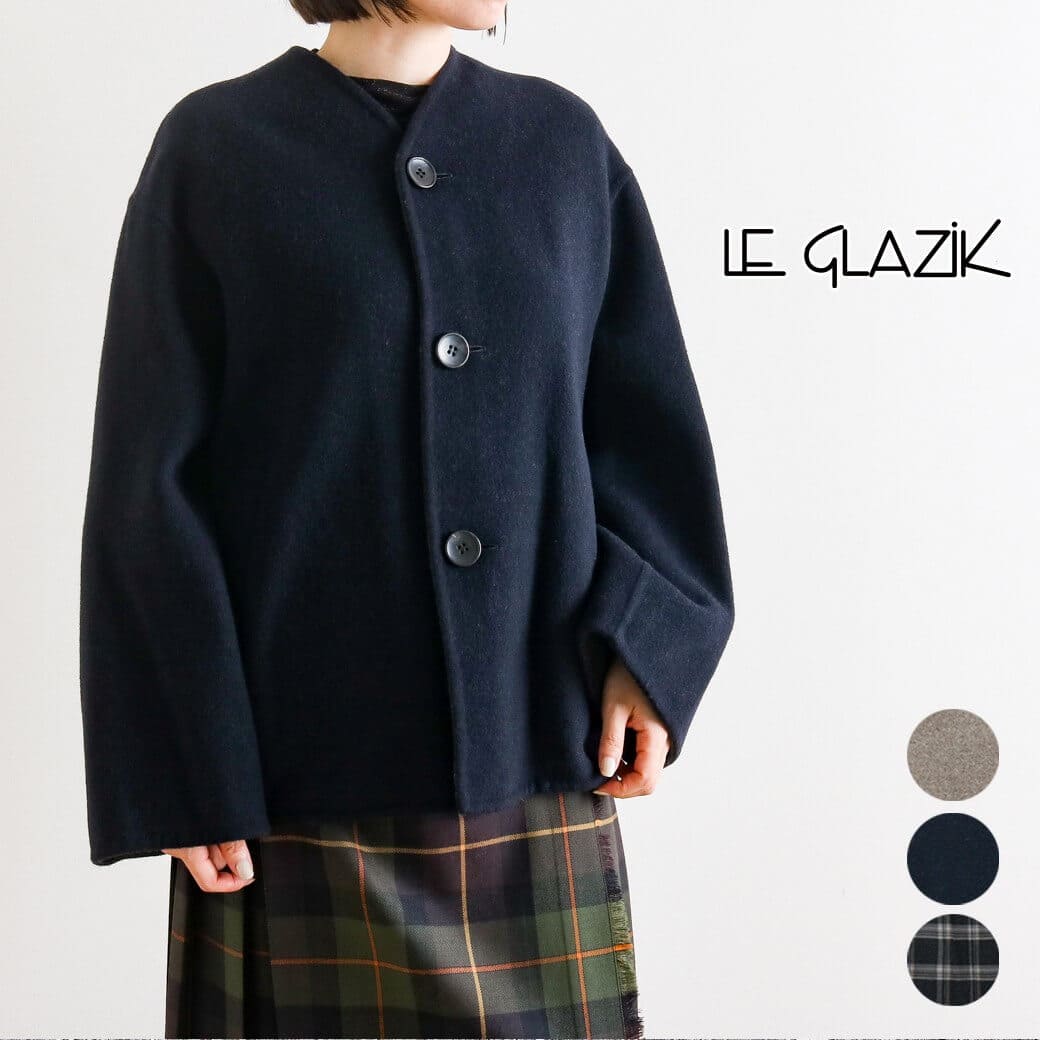 LE GLAZIK ル・グラジック ウールリバー ジャケット｜BORN FREE ONLINE