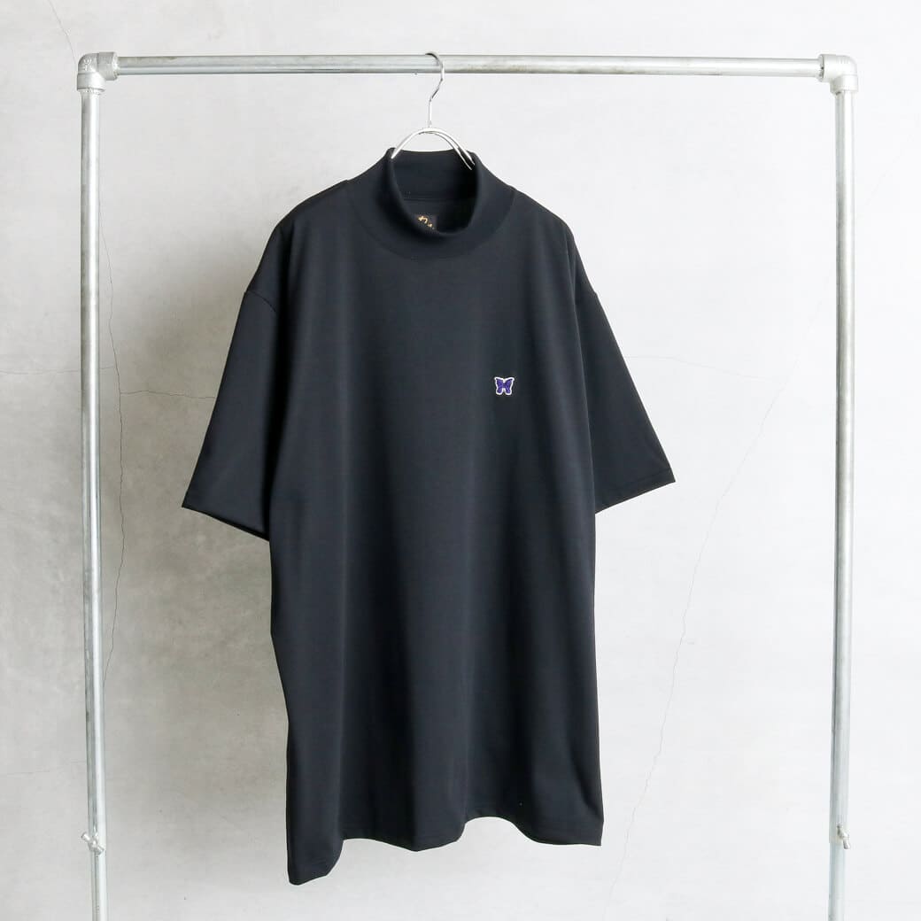 NEEDLES ニードルズ モックネックTシャツ ポリ ジャージ｜BORN FREE