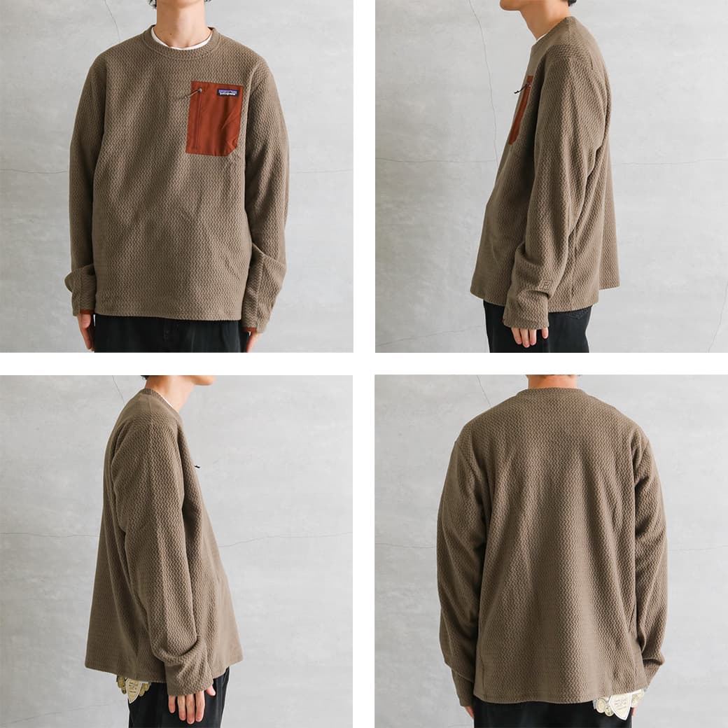 patagonia パタゴニア メンズ R1 エア クルー｜BORN FREE ONLINE SHOP