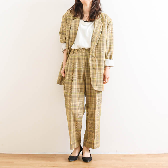 TODAYFUL トゥデイフル Check Over Jacket チェックオーバージャケット