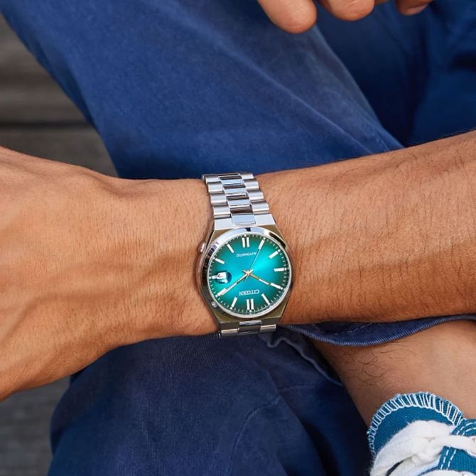 Citizen Tsuyosa 40mm Men's Watch, Teal Dial | NJ0151-53X | Borsheims