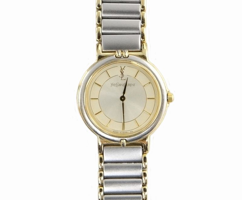 YVES SAINT LAURENT サンローラン 2200 228481 クオーツ レディース SS