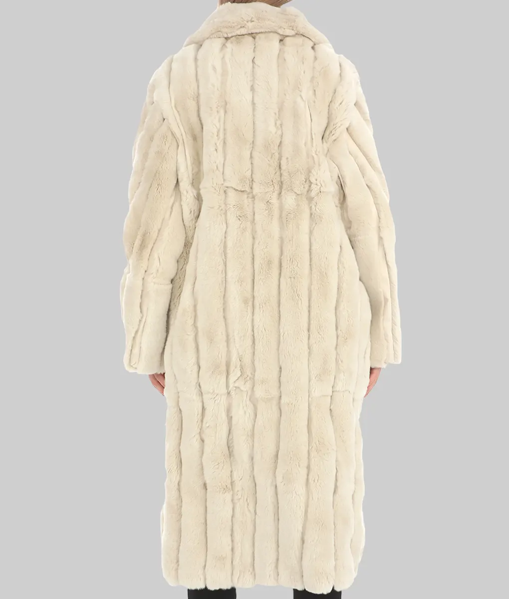 新品】ribbonbit jade fur coat ファーコート アイボリー 7차) Jade