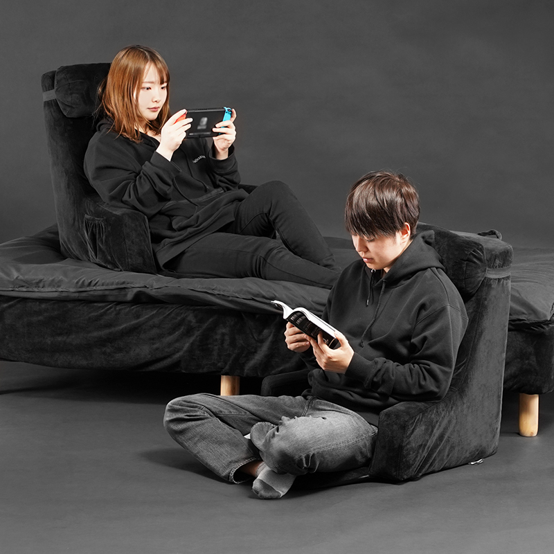 ゲーミングベッドソファ BHB-650-BK/BHB-650GY | Bauhütte®