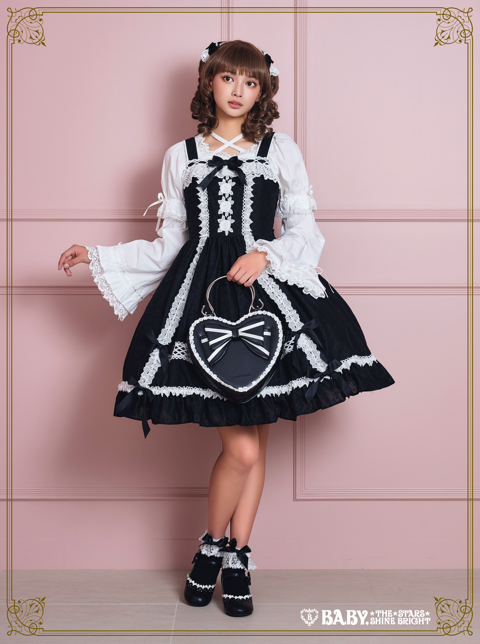 はわせFloraジャンパースカート＆ミニリボンクリップセット | BABY