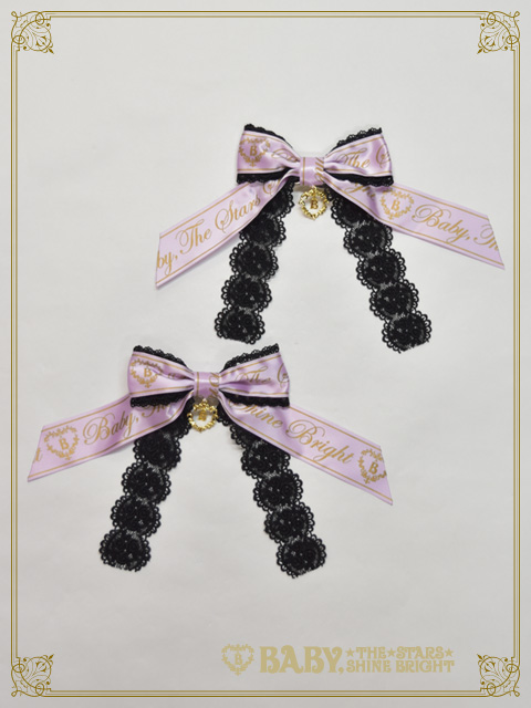 BABY池袋店限定「Sweet Best Wishesジャンパースカート（黒×ラベンダー