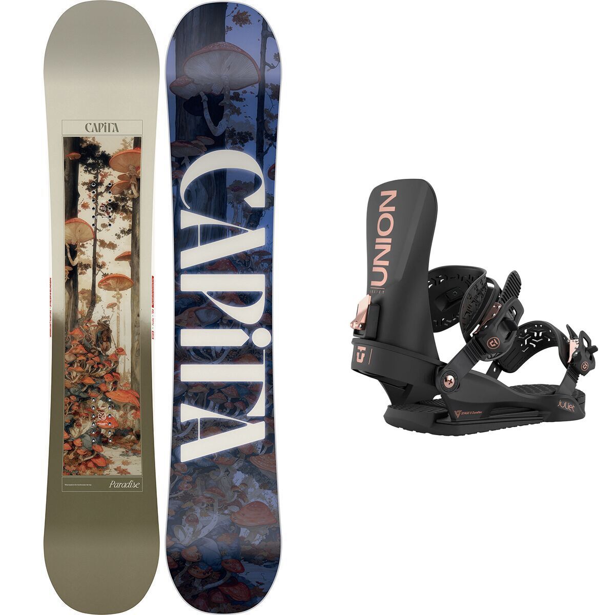Capita Paradice Snowboard + Union Juliet Binding - 2026 - Snowboard