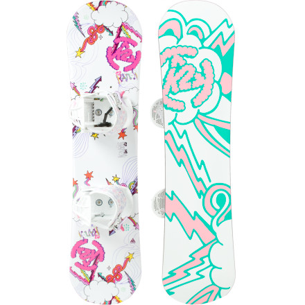 K2 Snowboards Lil Kandi Grom Package XS - Girls' - Snowboard