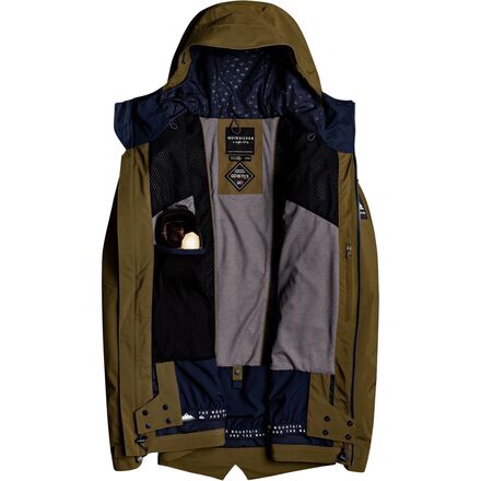 Quiksilver Black Alder 2L GORE-TEX Jacket - Men's - Clothing