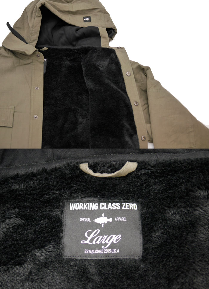 WORKING CLASS ZERO Standard Logo Jacket - 【Bass Trout Salt lure