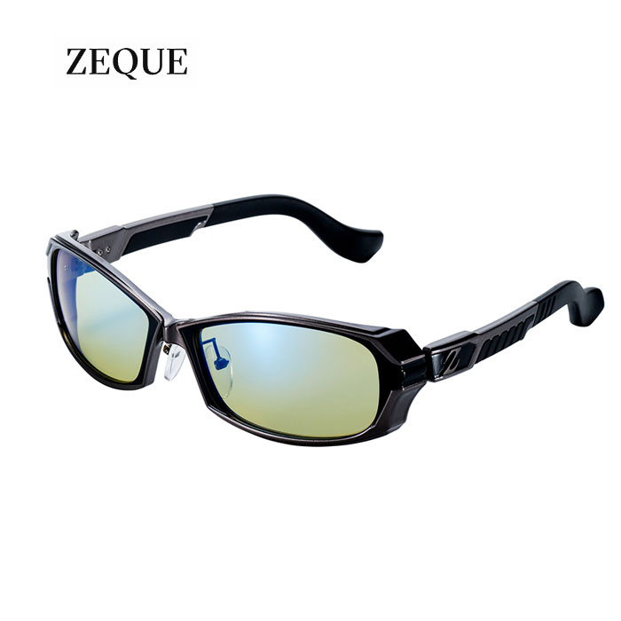 ゼクー ディーディー 偏光サングラス F-2164 ＃イーズグリーン/ブルー