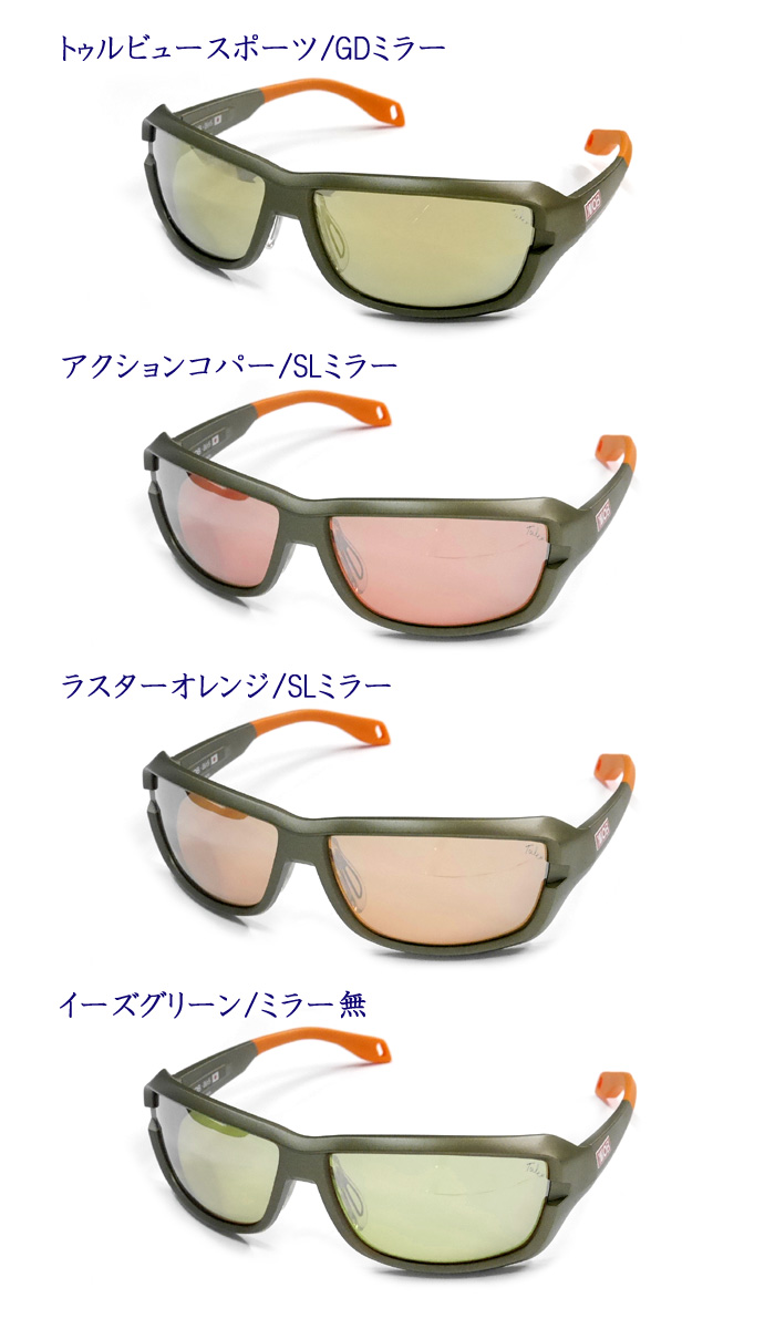 ケナイオビー ビンゴ ガンメタルフレーム ミラーレンズ 偏光サングラス