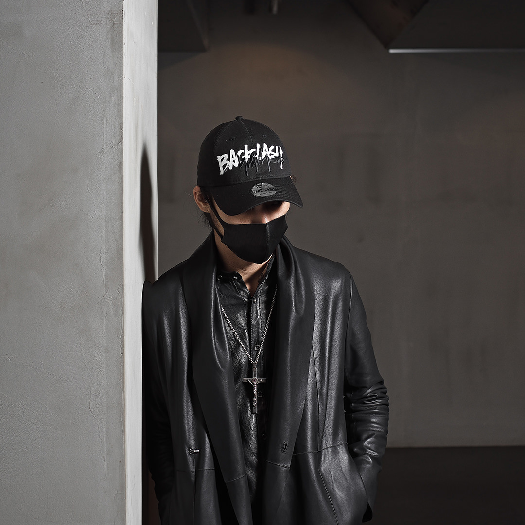 ISAMU KATAYAMA BACKLASH x Yohji Yamamoto x NEWERA TRIPLE NAME CAP