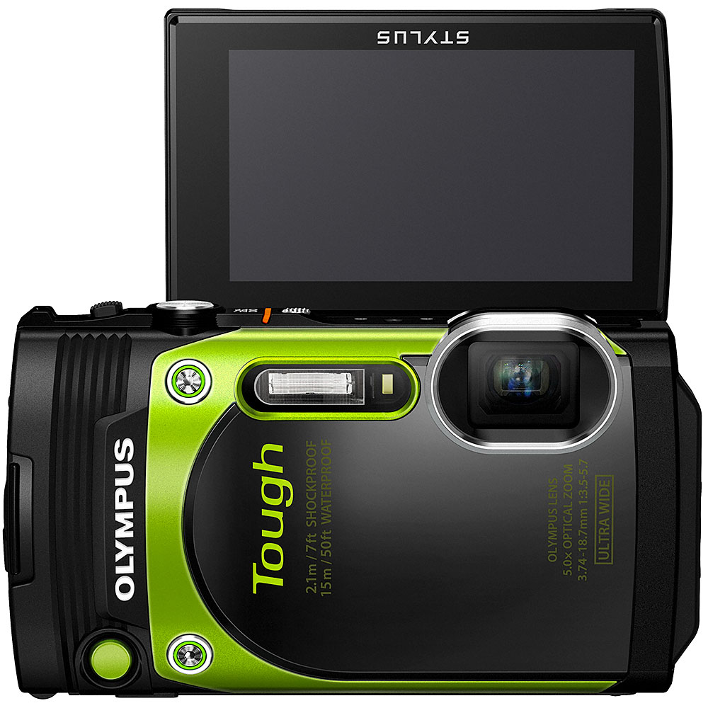 Olympus Tough TG-870 Waterproof Compact Camera - Green