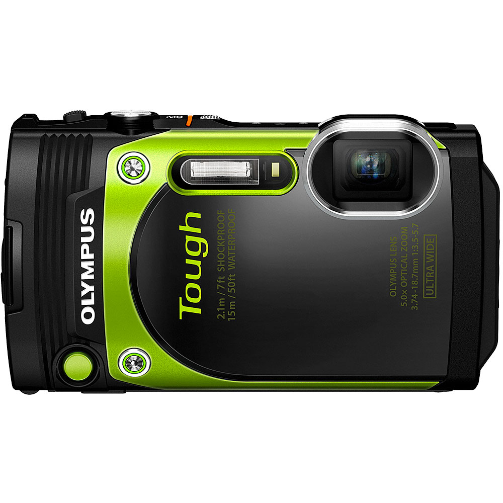 Olympus Tough TG-870 Waterproof Compact Camera - Green