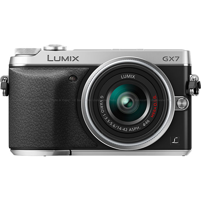 Panasonic LUMIX DMC-GX7 Interchangeable Lens (DSLM) Camera - Silver