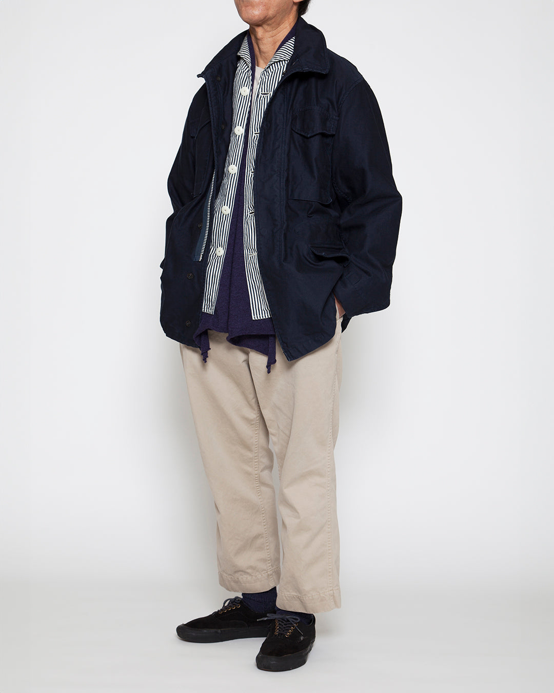 CJ112・M-65 FIELD JACKET / Navy – THE CORONA UTILITY