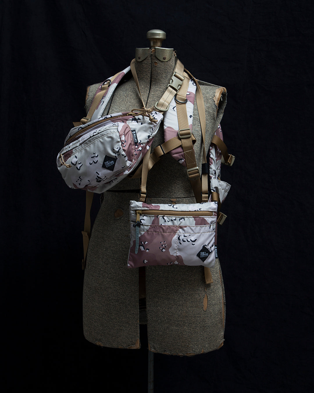 BALLISTICS × CORONA - CB002・UTILITY FUNNY POUCH / 6Color Desert