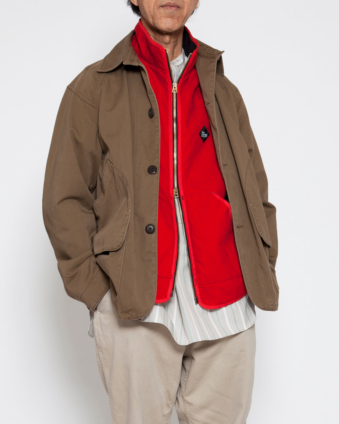 CJ001L・GAME JACKET LIGHT 23 / Dark Khaki – THE CORONA UTILITY