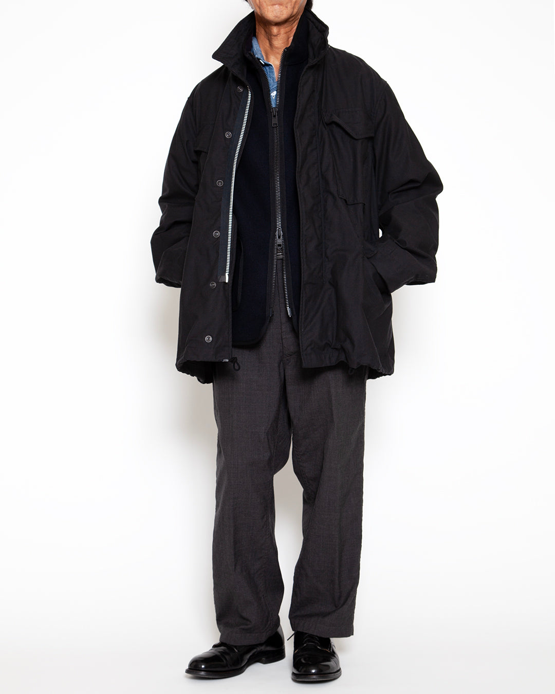 CJ112・M-65 FIELD JACKET / Black – THE CORONA UTILITY